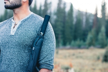 Logo trade corporate gift photo of: Swiss Peak Aware™ Ultra-light manual 25” Alu umbrella